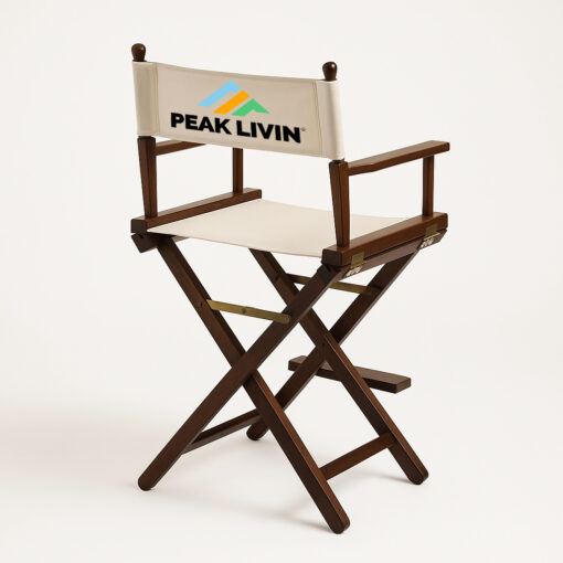 Peak Livin-Directors foldable wooden chair